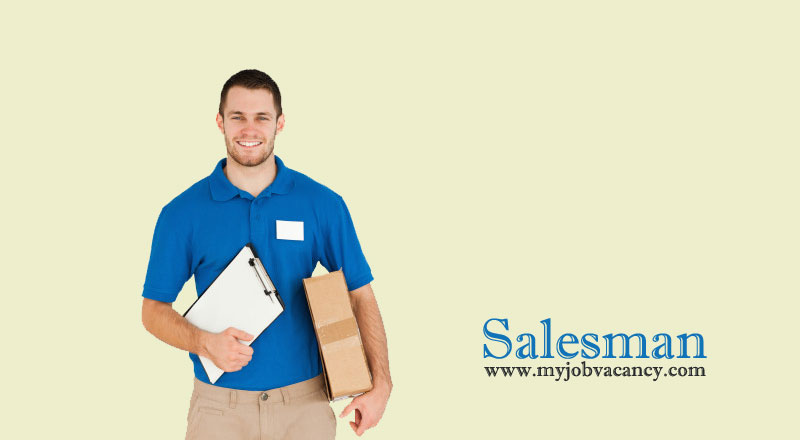 Salesman job vacancy