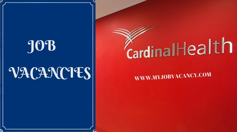 Cardinal Health Job Vacancy