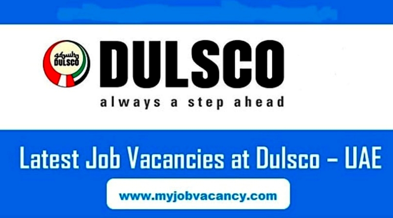Dulsco UAE Job Vacancies