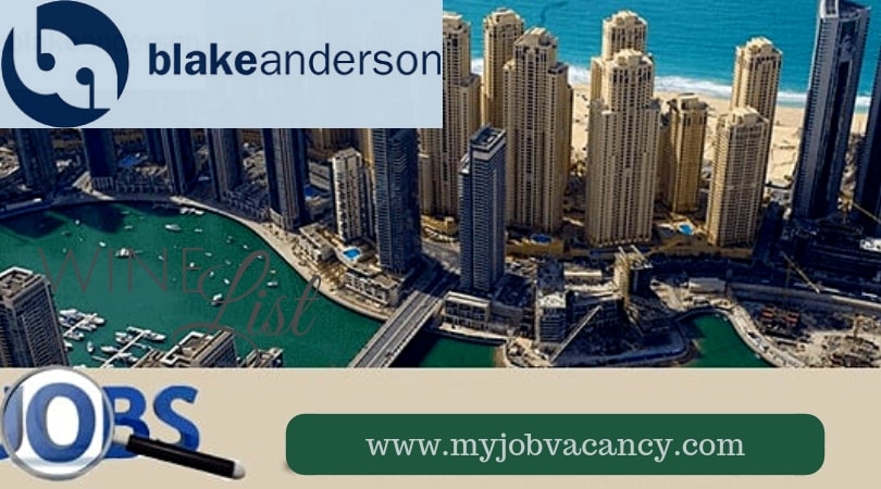 Blake Anderson Job Vacancies