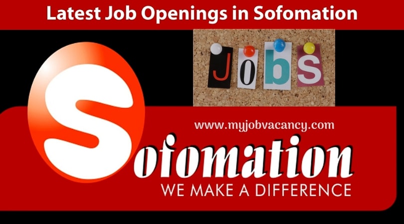 Sofomation Latest Job Vacancies