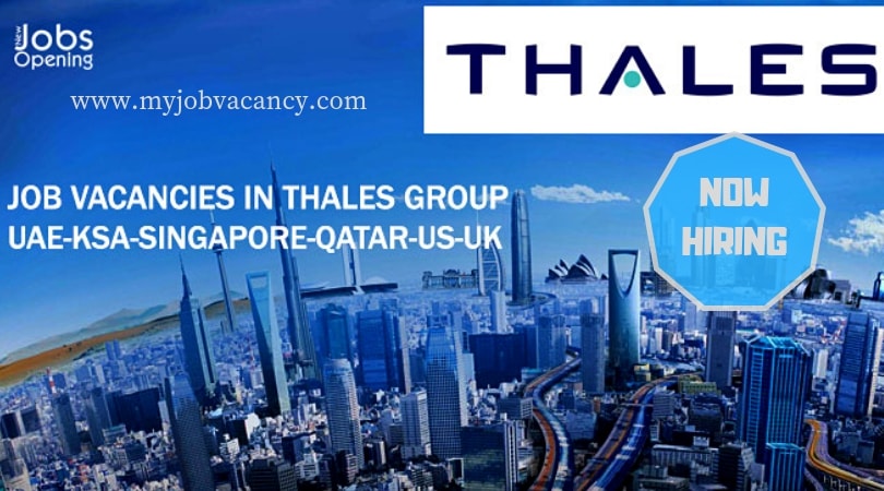 Thales Group Job Vacancies