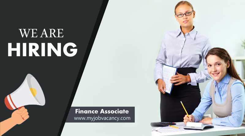 Finance Associate job vacancies
