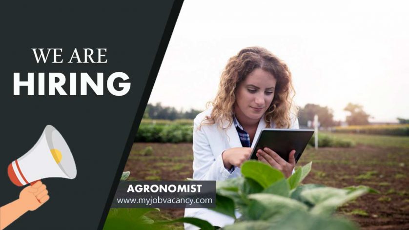 Agronomist latest job vacancy