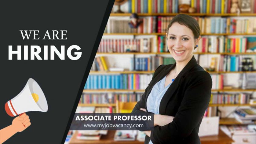 Associate Professor job vacancy