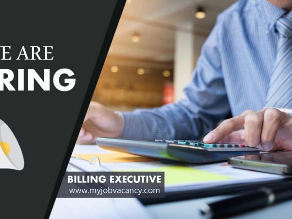 Billing Executive job vacancy