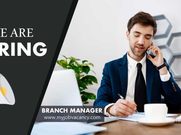Branch Manager job vacancy