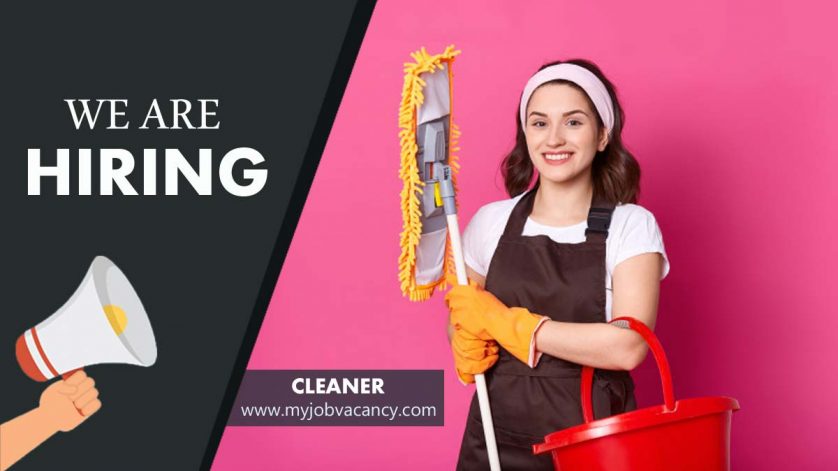 Cleaner latest job vacancy