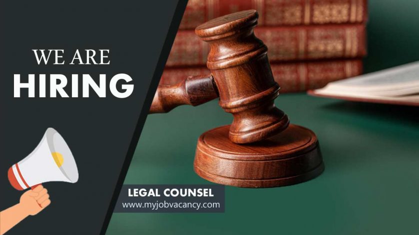 Legal Counsel job vacancy
