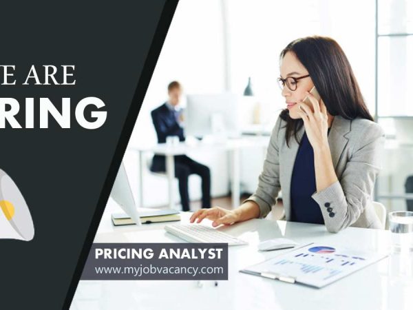 Pricing Analyst job vacancy