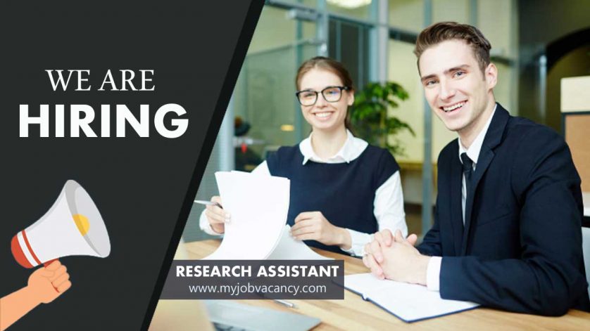 Research Assistant job vacancy