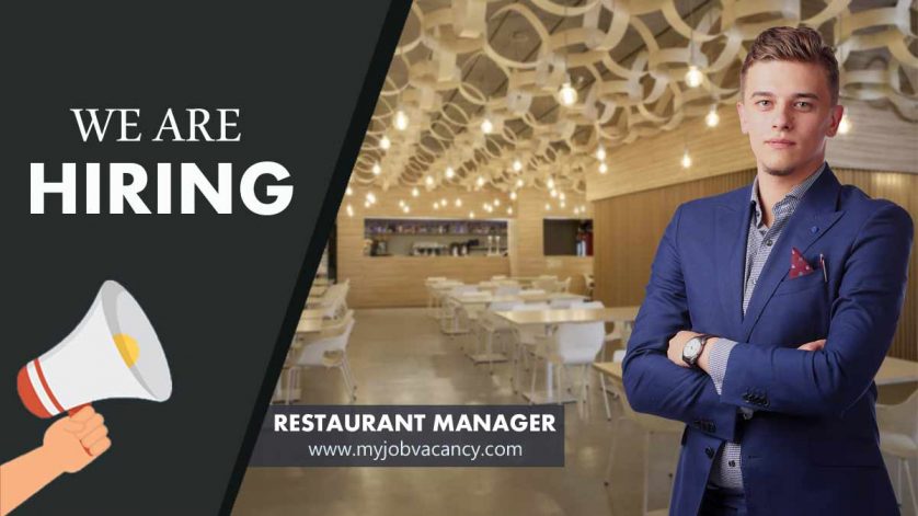 Restaurant Manager job vacancy