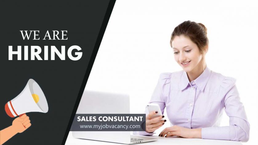 Sales Consultant job vacancy