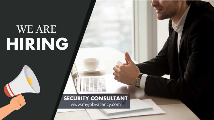 Security Consultant job vacancy