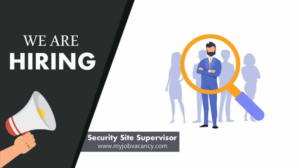 Security Site Supervisor job