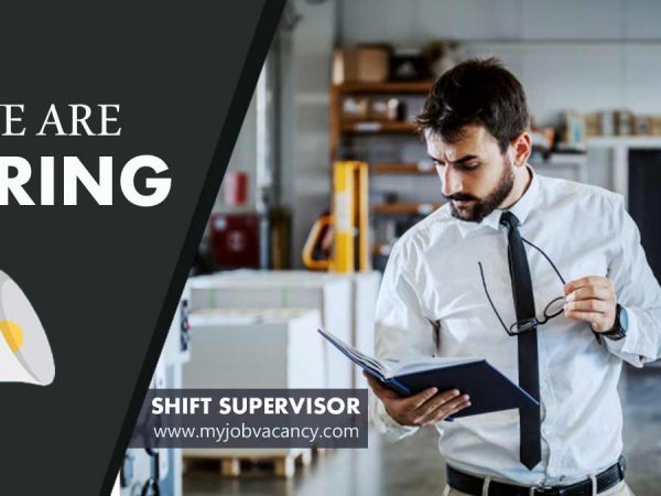 Shift Supervisor job vacancy