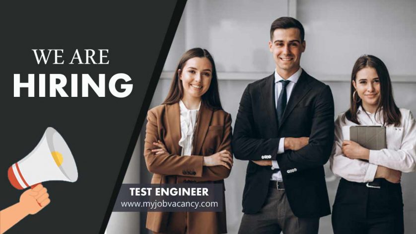 Test Engineer job vacancy