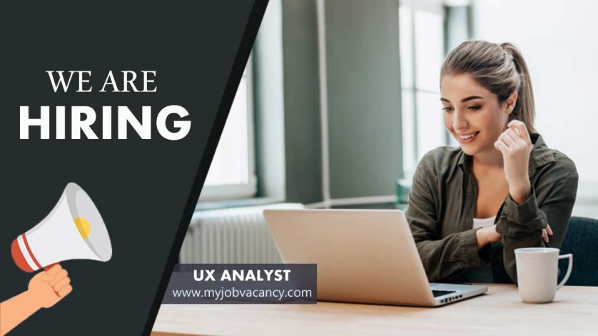 UX Analyst job vacancy