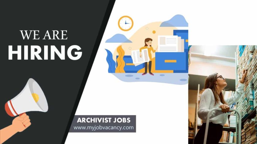 archivist job vacancy latest