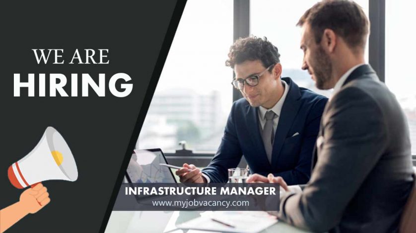 Infrastructure Manager job vacancy