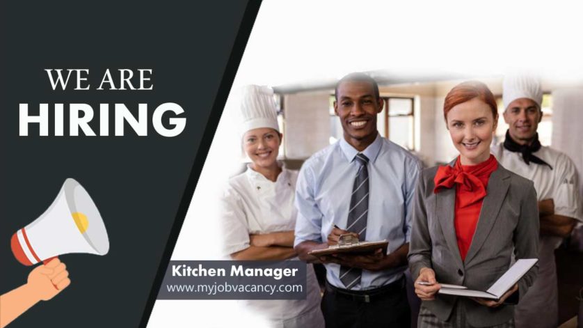 kitchen manager job vacancy
