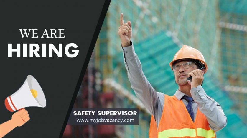 Safety Supervisor job vacancy