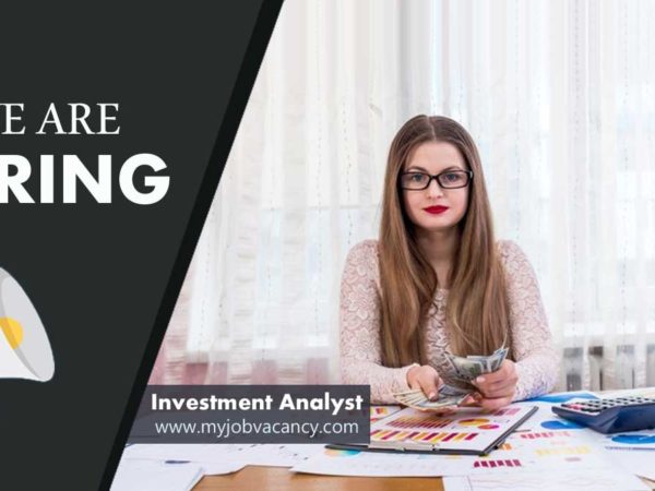 Investment Analyst job vacancy