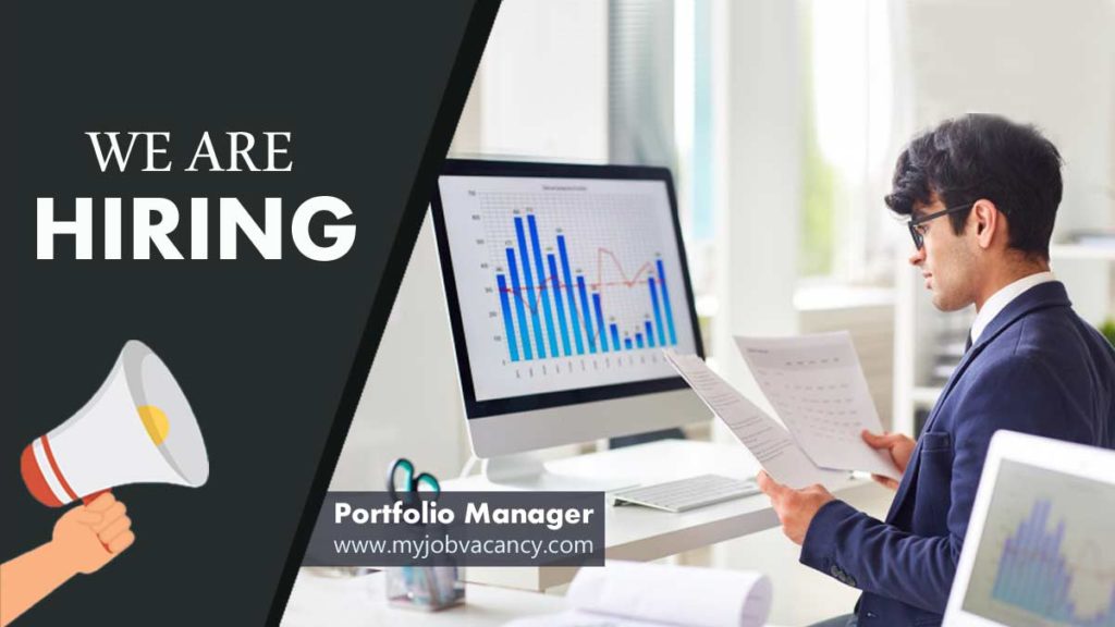 portfolio manager job vacancy