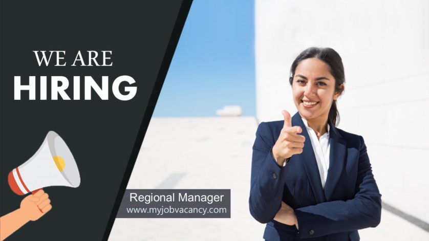 regional manager job vacancy
