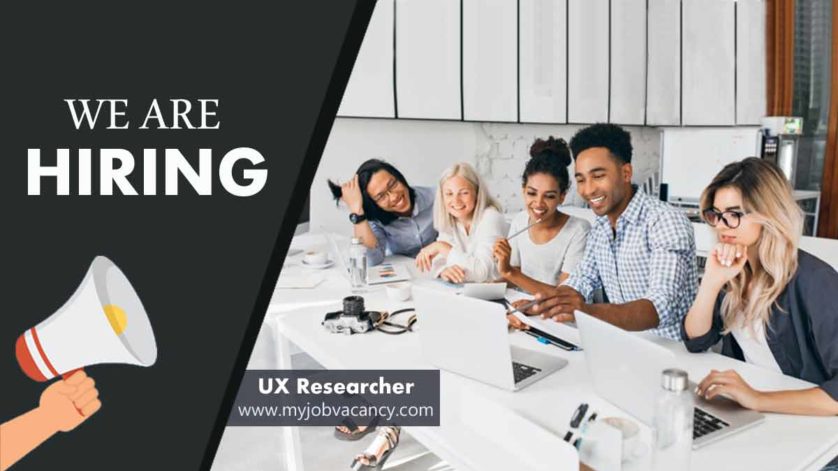 ux researcher job vacancy