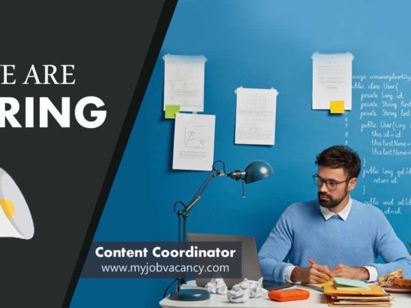 content coordinator job vacancy