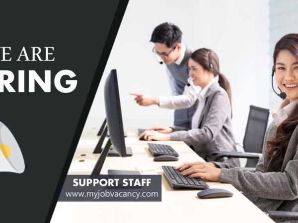 Support Staff job vacancy